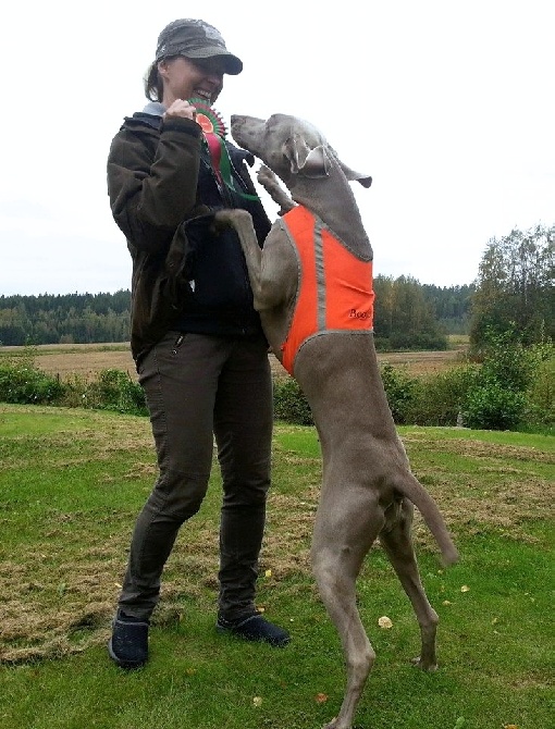 von silberweiss jäger - SAGA CHAMPIONNE DE FINLANDE !!!